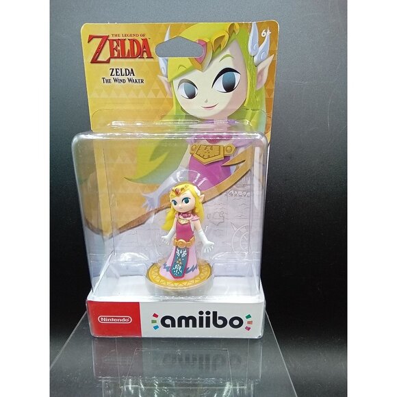 The Legend Of Zelda Wind Waker Princess Zelda Amiibo Figure In Box - Picture 1 of 4